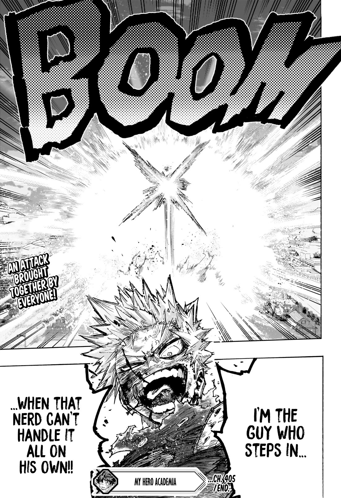 Boku no Hero Academia Chapter 405 page 15 - Chapter 405: Final Boss