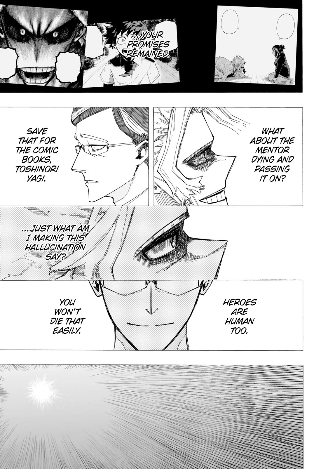 Boku no Hero Academia Chapter 405 page 4 - Chapter 405: Final Boss