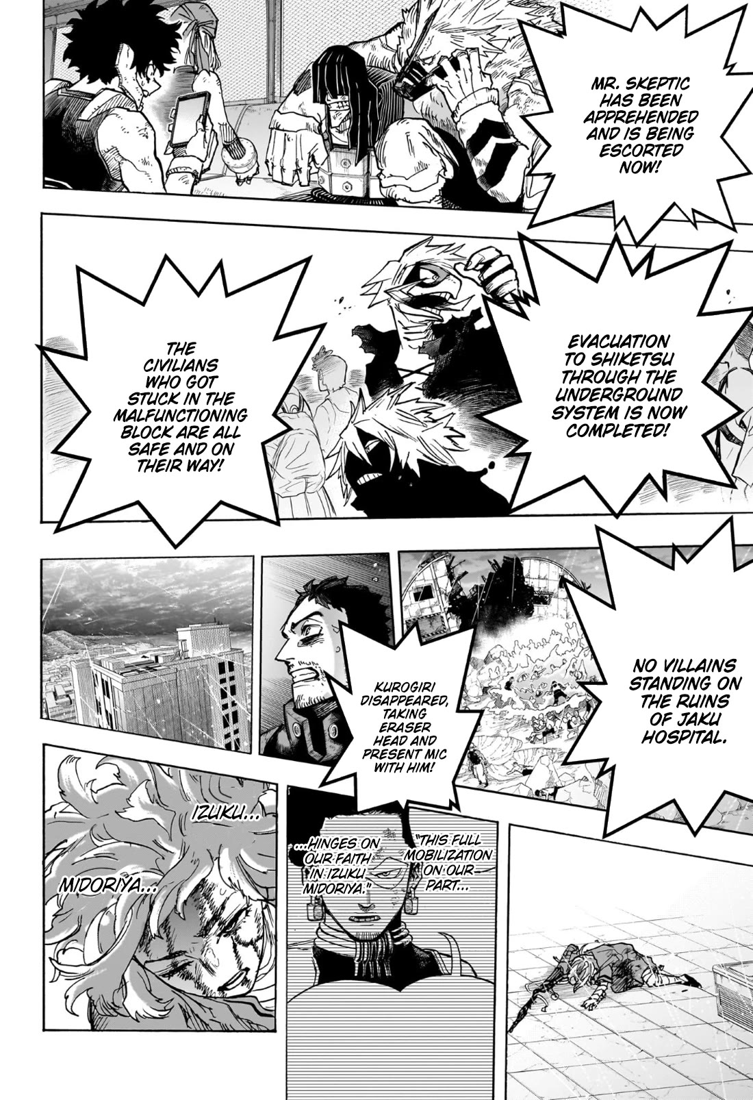 Boku no Hero Academia Chapter 406 page 3 - Chapter 406: Understand your own quirk!!