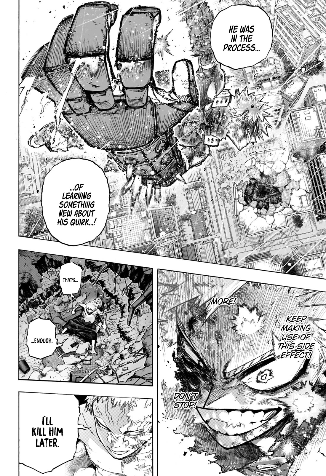 Boku no Hero Academia Chapter 406 page 5 - Chapter 406: Understand your own quirk!!
