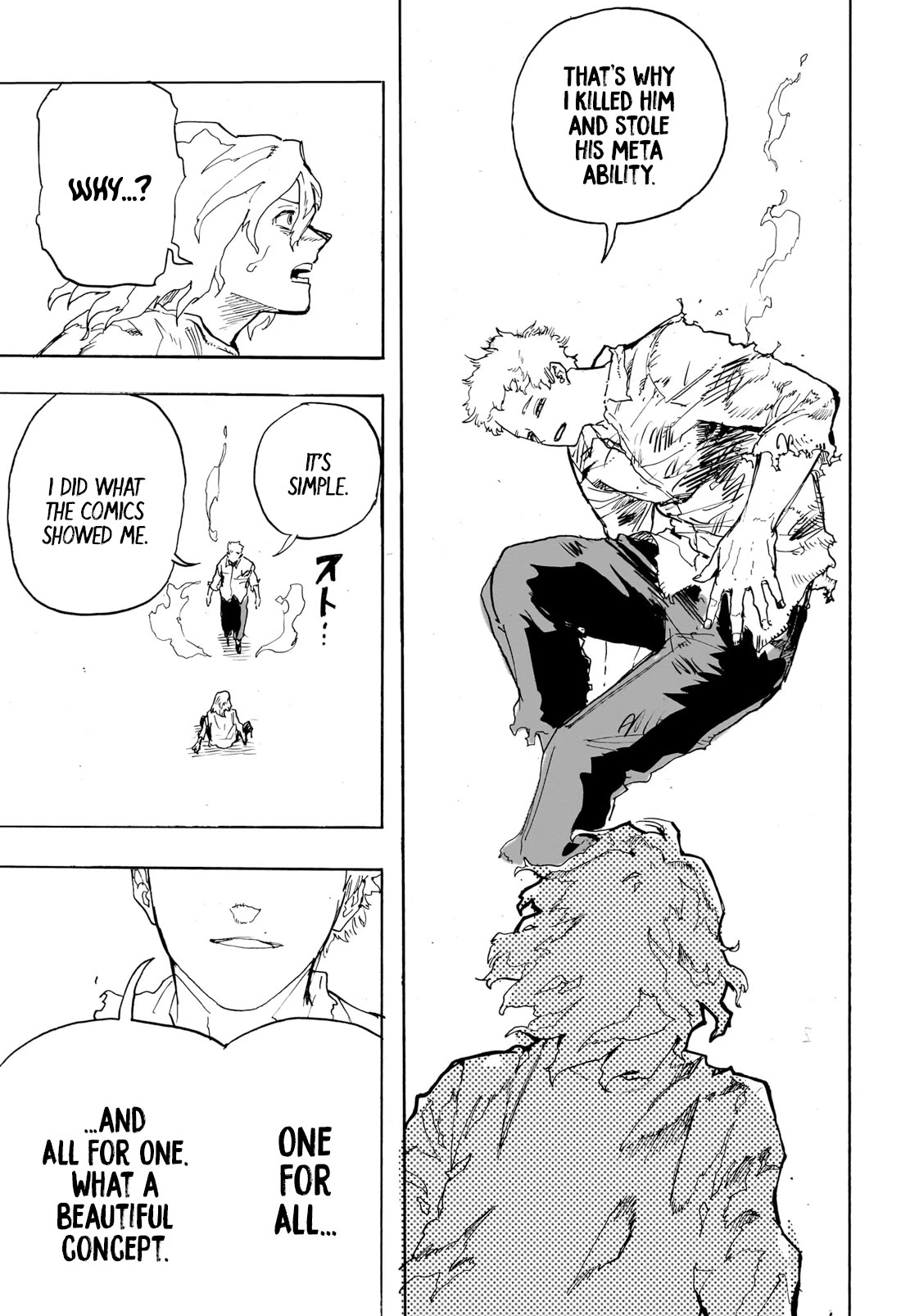 Boku no Hero Academia Chapter 407 page 12 - Chapter 407: Paranormal Orphan