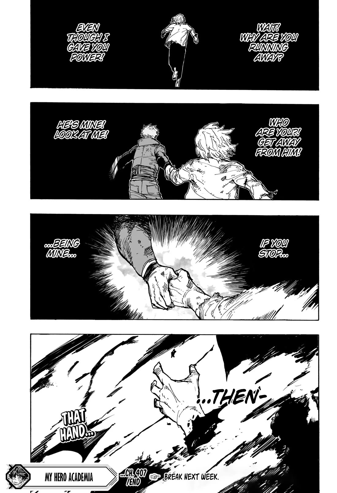 Boku no Hero Academia Chapter 407 page 14 - Chapter 407: Paranormal Orphan