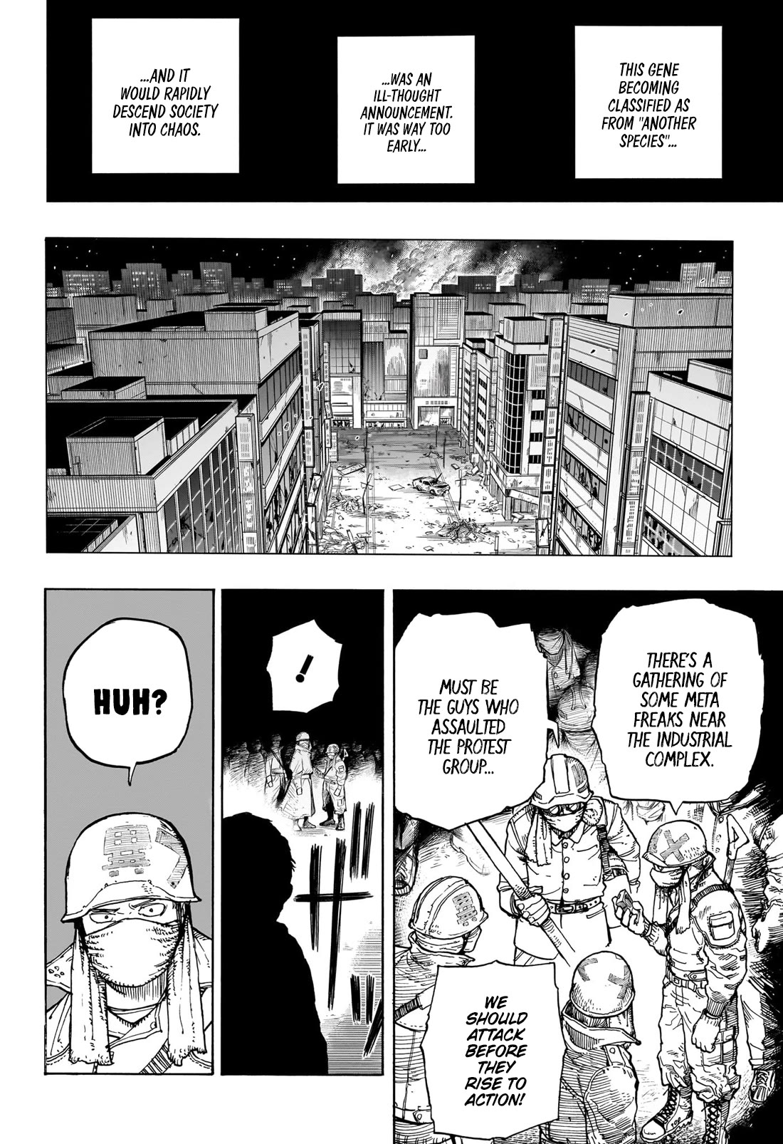 Boku no Hero Academia Chapter 407 page 5 - Chapter 407: Paranormal Orphan