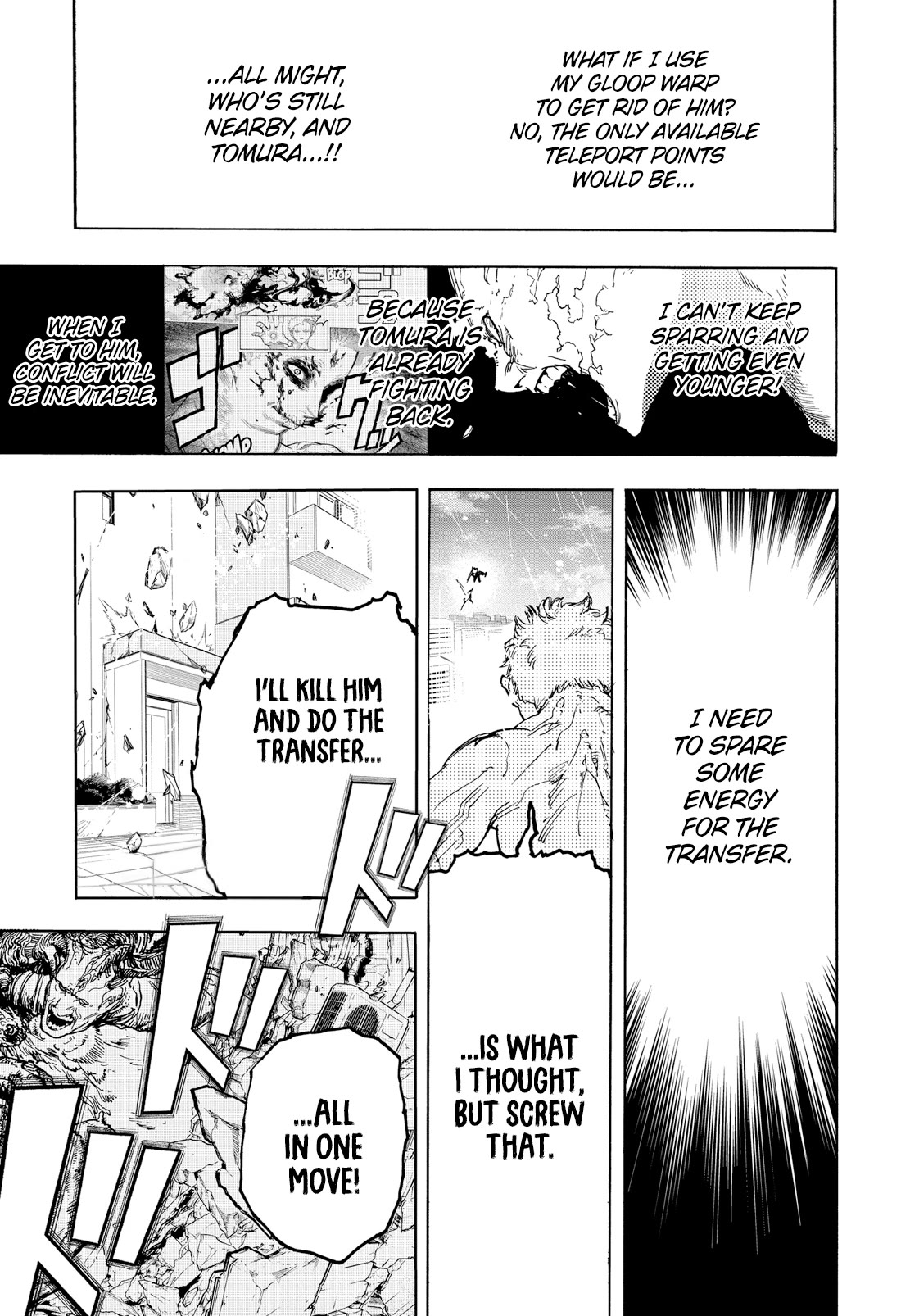 Boku no Hero Academia Chapter 408 page 11 - Chapter 408: Eyes Full of Determination!!