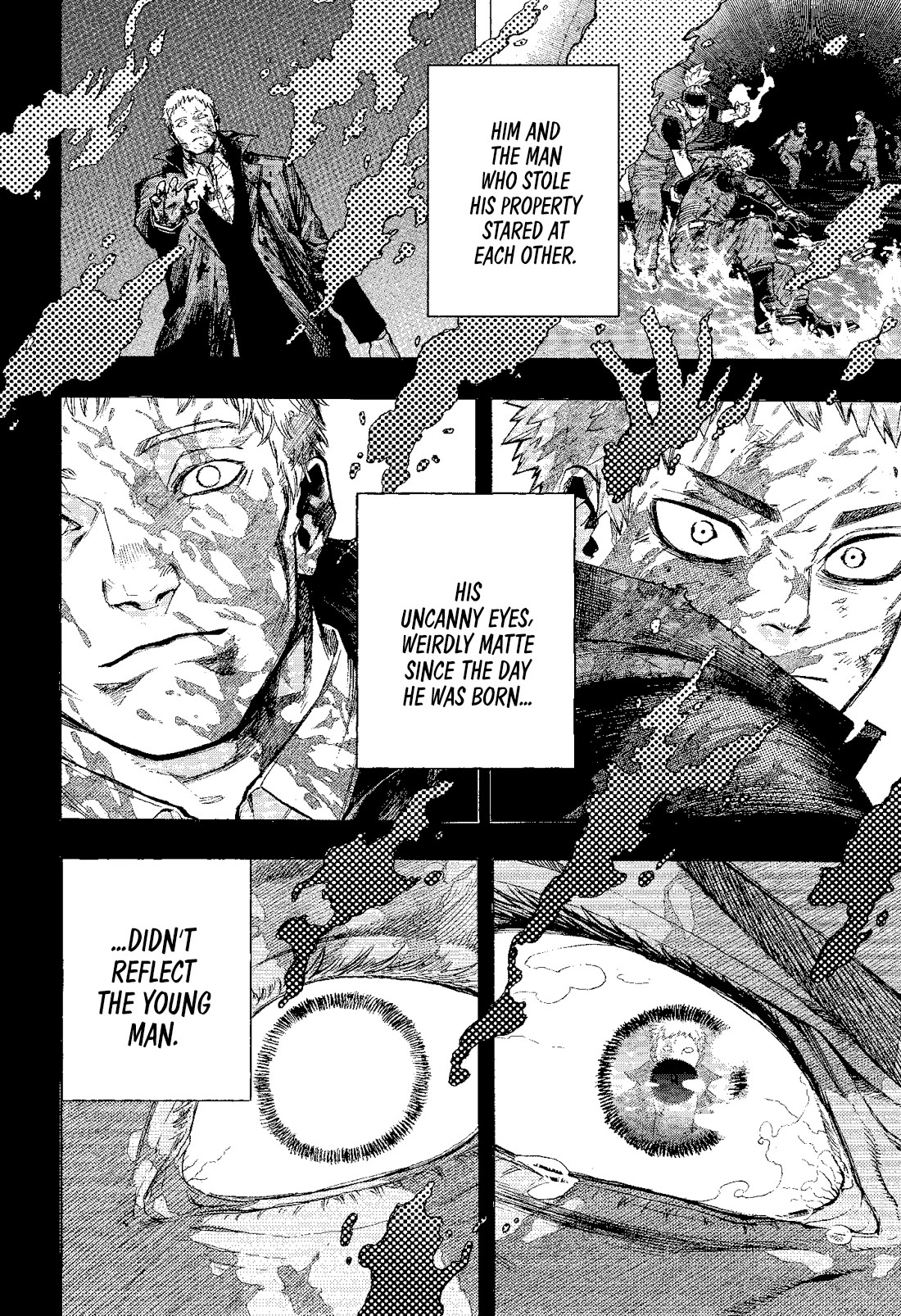 Boku no Hero Academia Chapter 408 page 3 - Chapter 408: Eyes Full of Determination!!