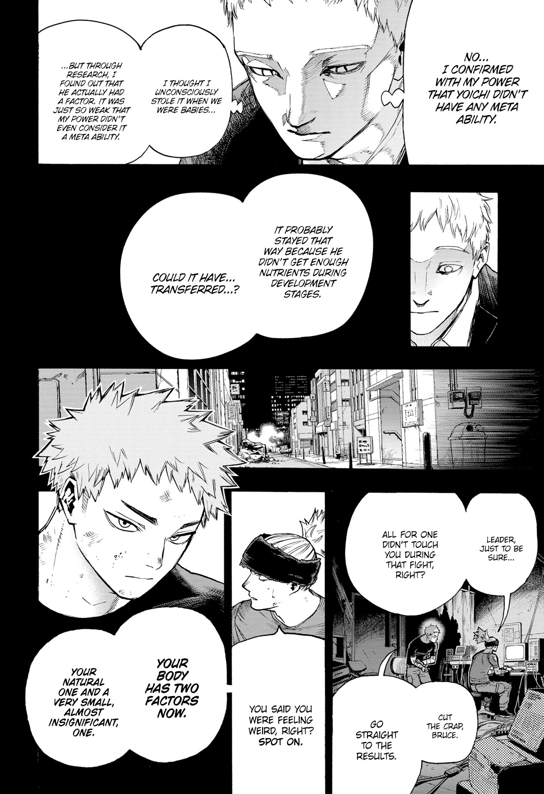Boku no Hero Academia Chapter 408 page 5 - Chapter 408: Eyes Full of Determination!!
