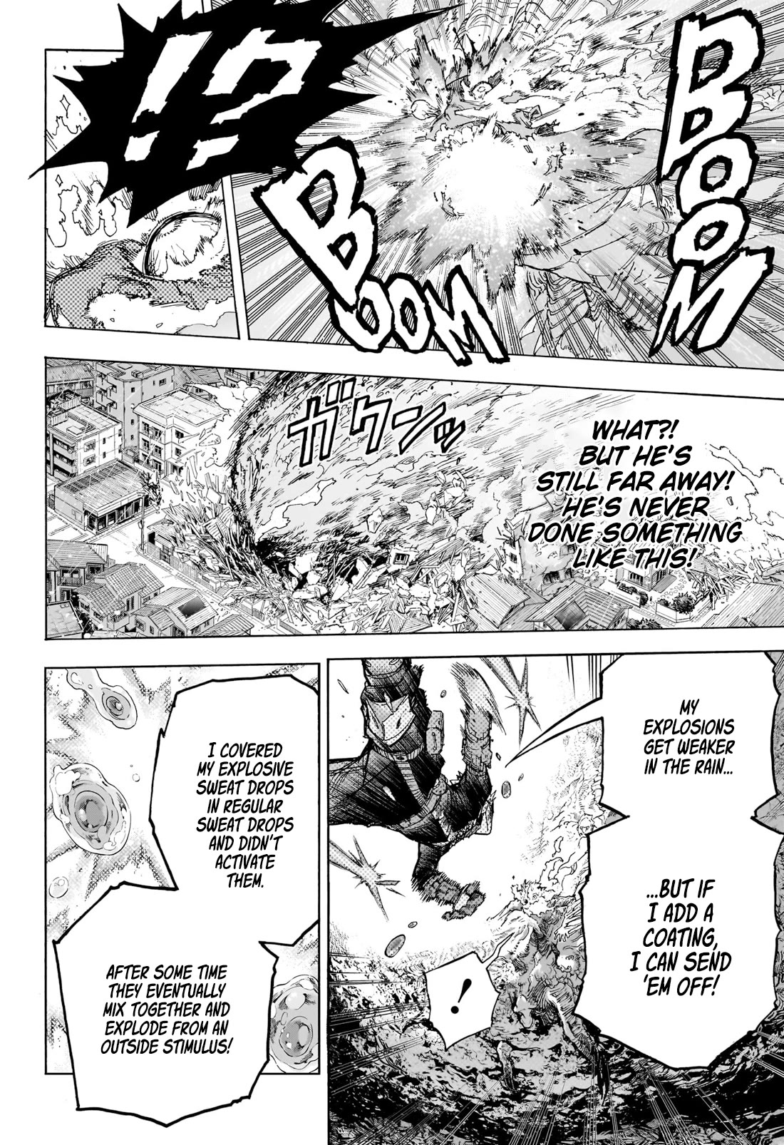 Boku no Hero Academia Chapter 409 page 4 - Chapter 409: Quirk!! Explosion!!