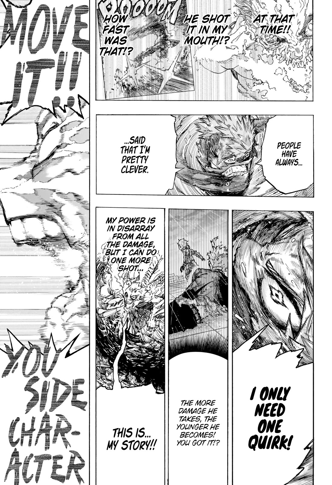 Boku no Hero Academia Chapter 409 page 5 - Chapter 409: Quirk!! Explosion!!