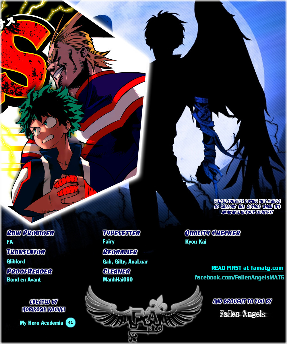 Boku no Hero Academia Chapter 41 page 1 - Chapter 41: Fight, Iida, Fight!