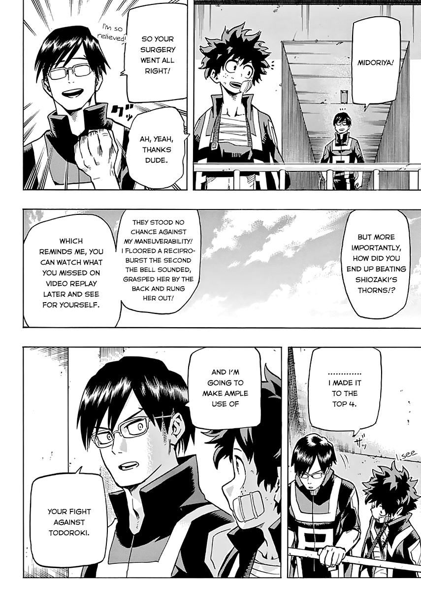 Boku no Hero Academia Chapter 41 page 10 - Chapter 41: Fight, Iida, Fight!