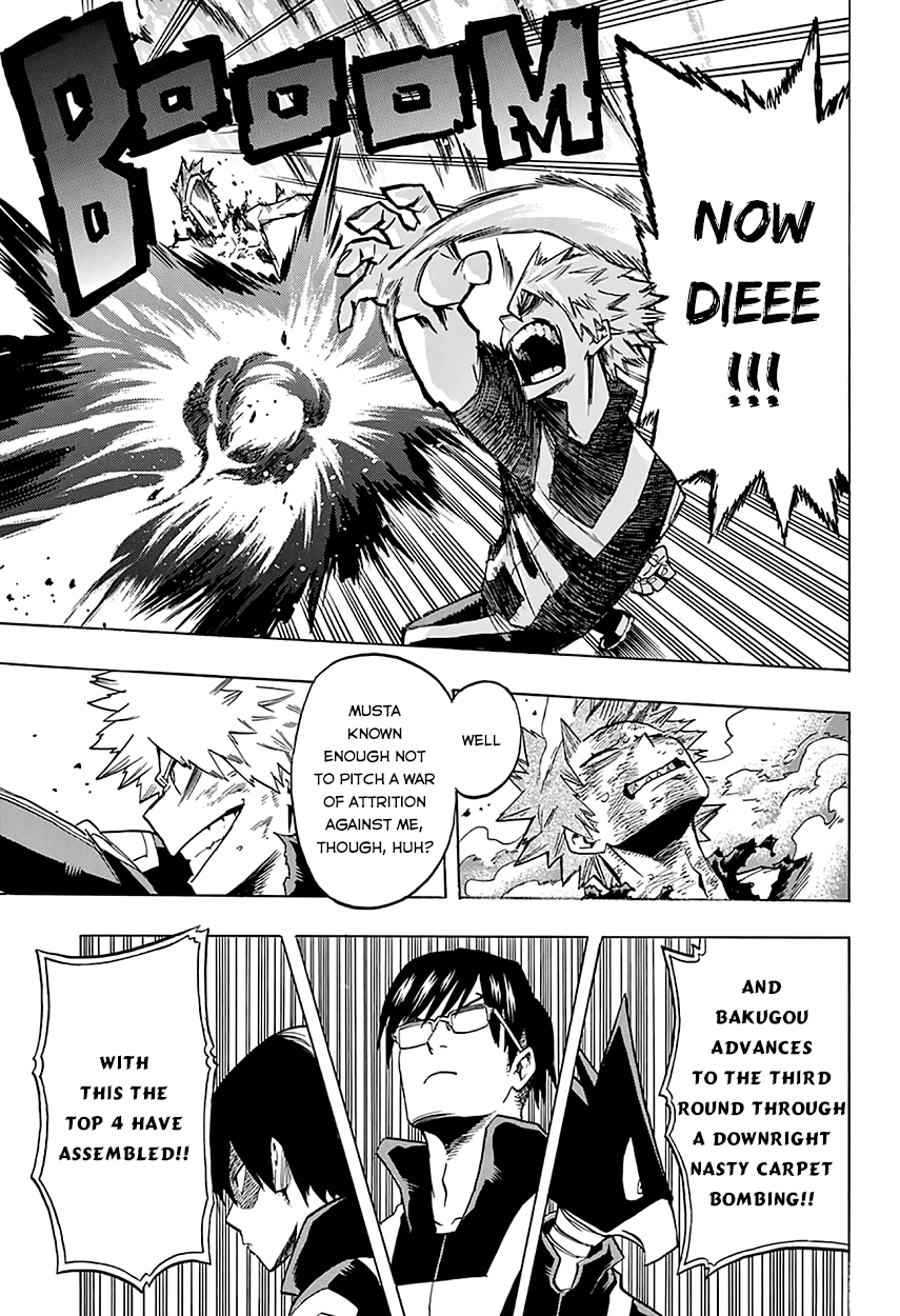 Boku no Hero Academia Chapter 41 page 13 - Chapter 41: Fight, Iida, Fight!