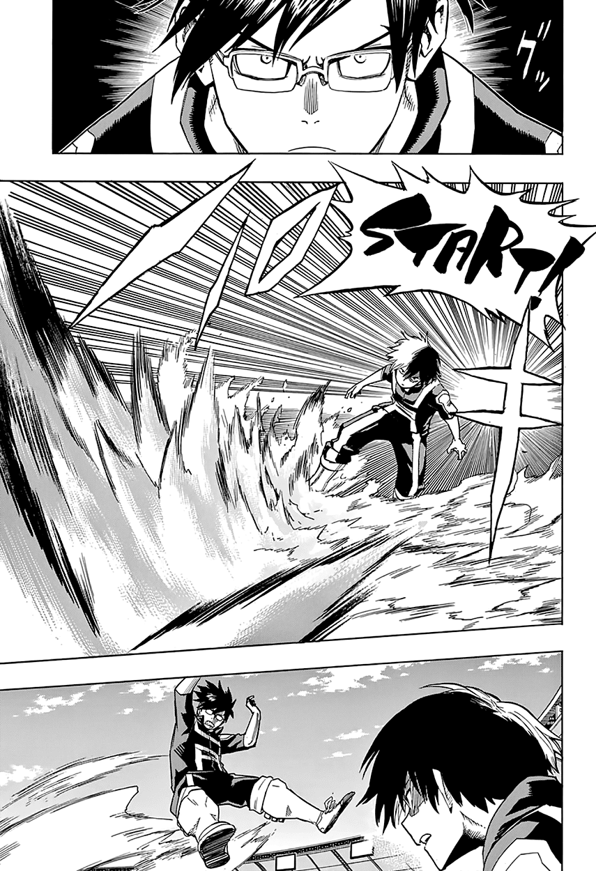 Boku no Hero Academia Chapter 41 page 15 - Chapter 41: Fight, Iida, Fight!