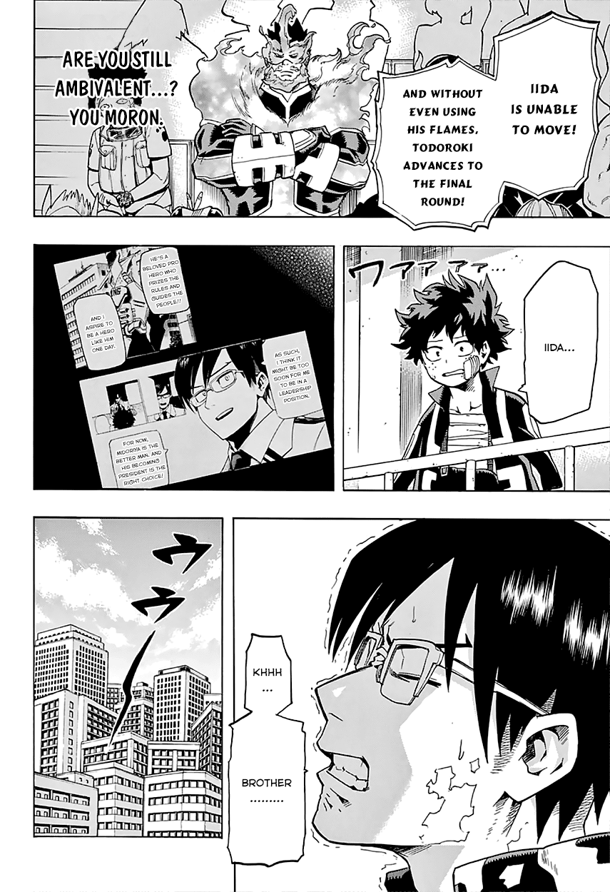 Boku no Hero Academia Chapter 41 page 20 - Chapter 41: Fight, Iida, Fight!