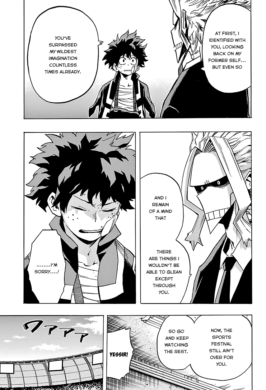 Boku no Hero Academia Chapter 41 page 8 - Chapter 41: Fight, Iida, Fight!