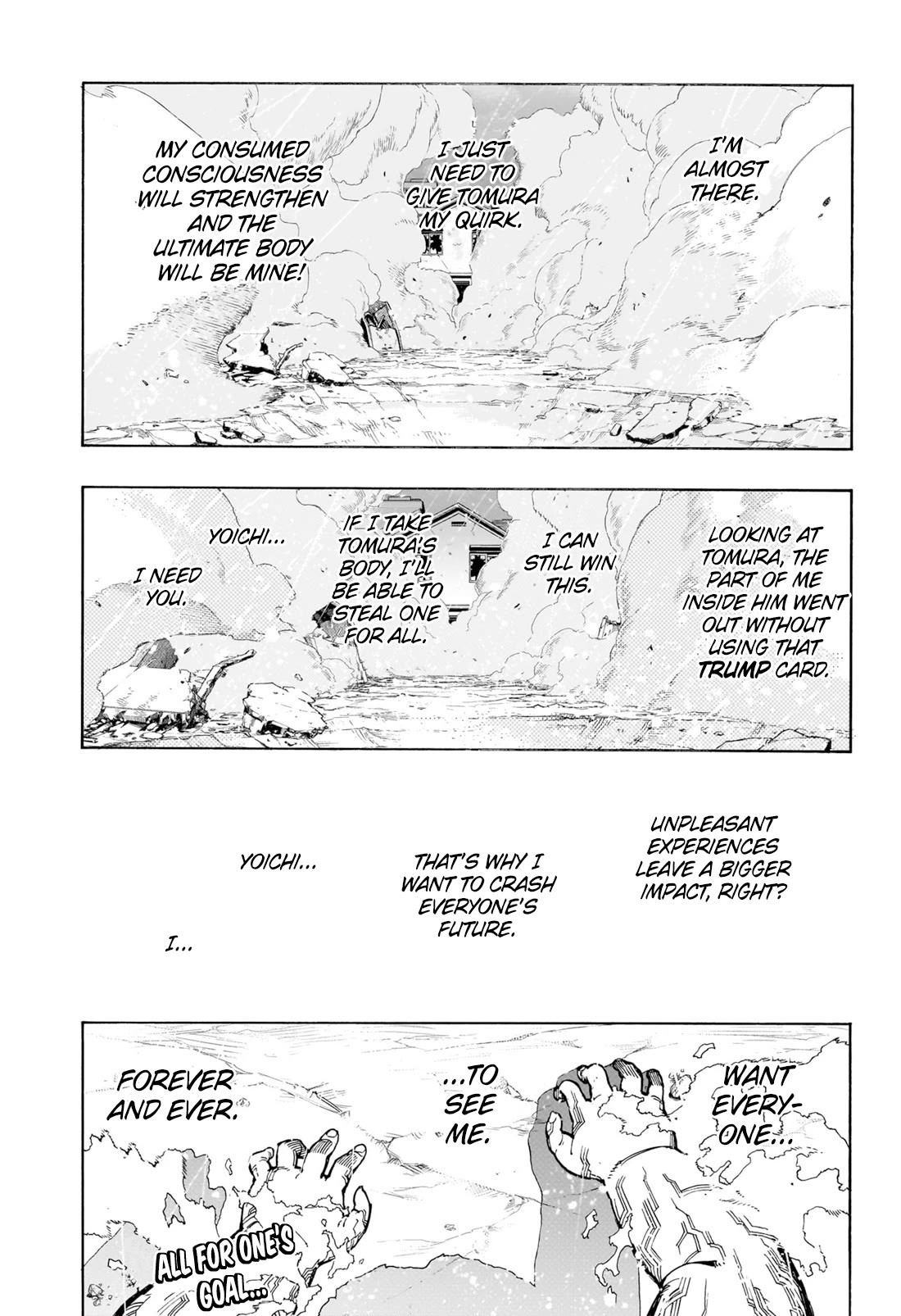 Boku no Hero Academia Chapter 410 page 1 - Chapter 410: Farewell! All For One