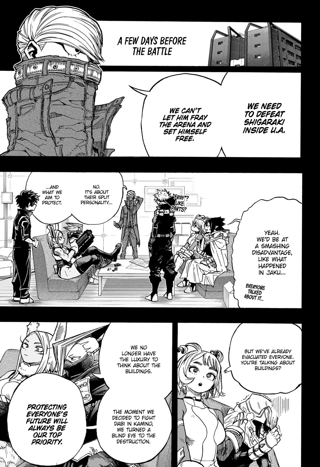 Boku no Hero Academia Chapter 410 page 10 - Chapter 410: Farewell! All For One