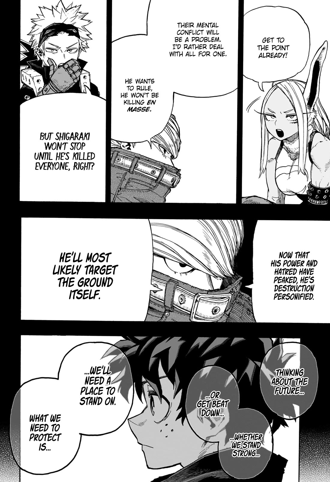 Boku no Hero Academia Chapter 410 page 11 - Chapter 410: Farewell! All For One