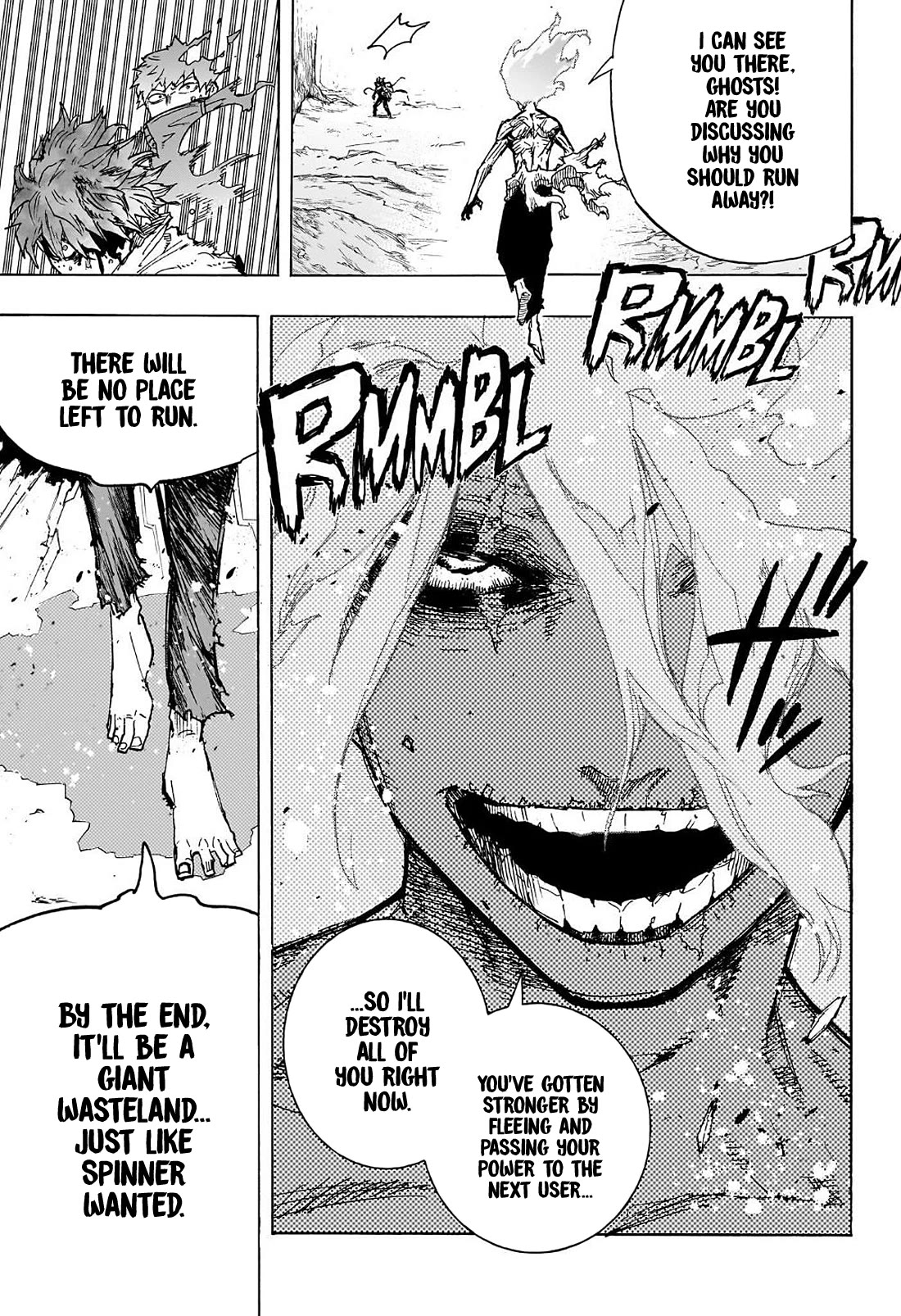 Boku no Hero Academia Chapter 411 page 10 - Chapter 411: The Greatest Evil