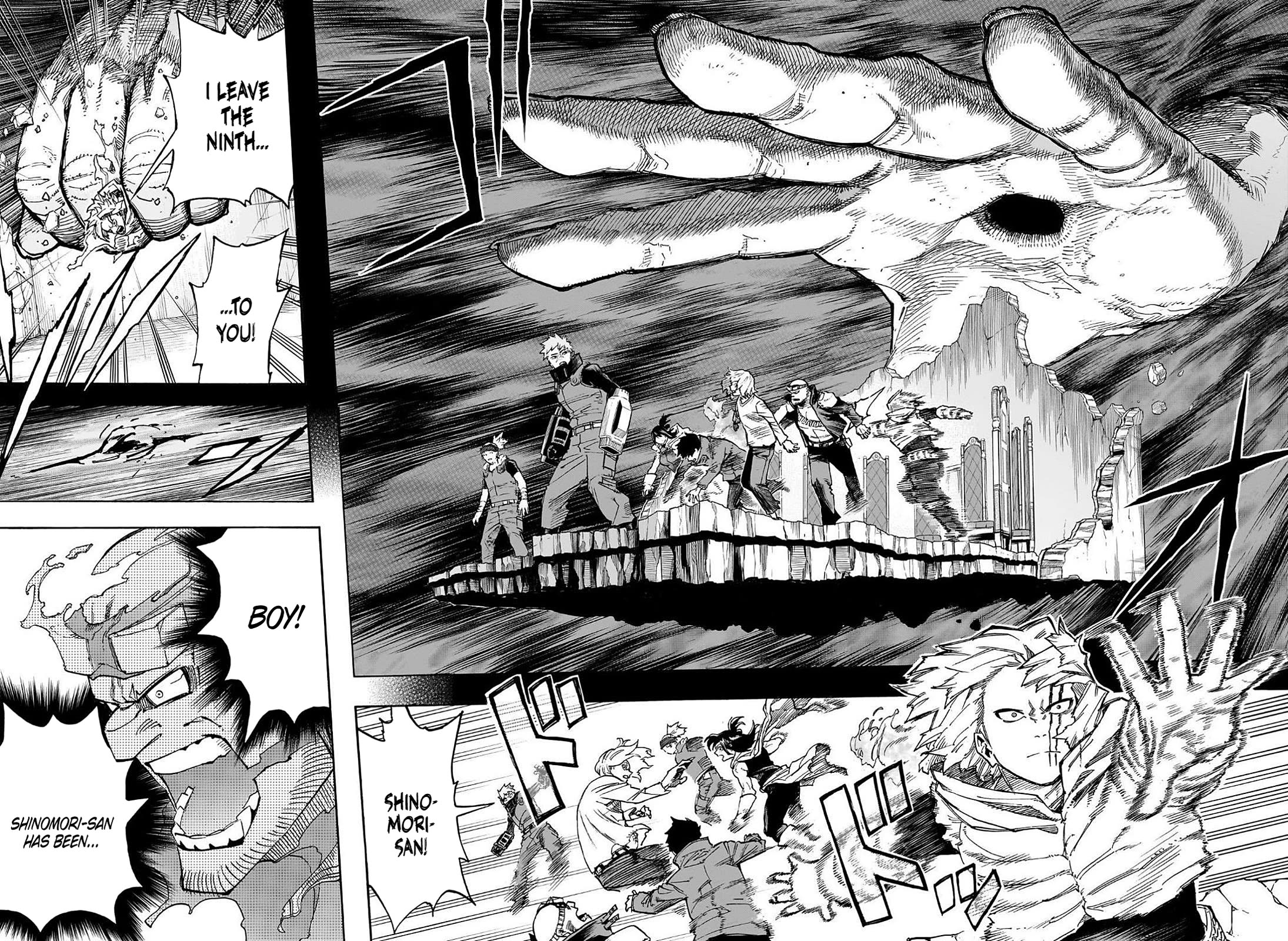 Boku no Hero Academia Chapter 411 page 3 - Chapter 411: The Greatest Evil