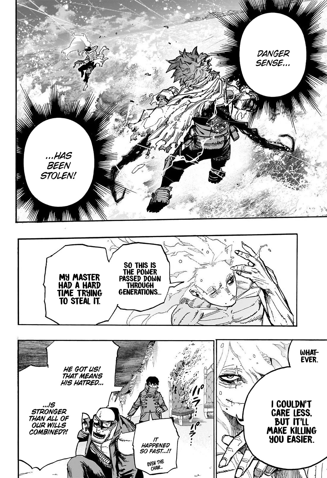 Boku no Hero Academia Chapter 411 page 4 - Chapter 411: The Greatest Evil