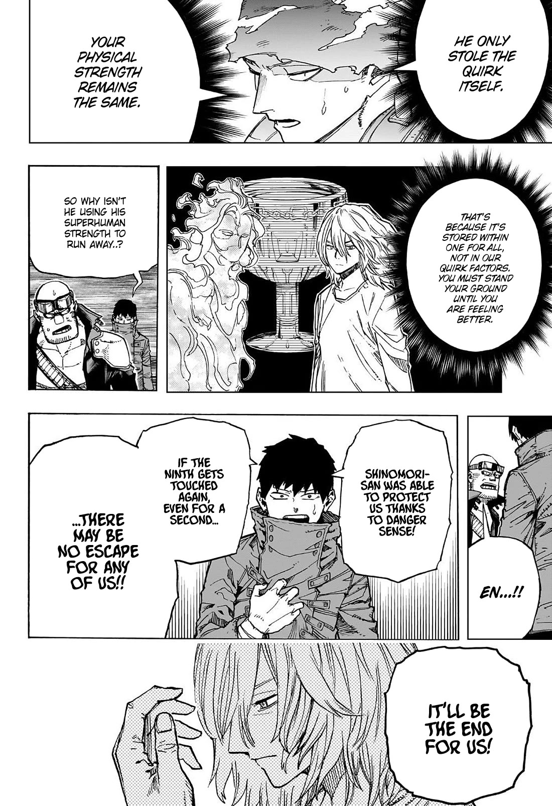 Boku no Hero Academia Chapter 411 page 9 - Chapter 411: The Greatest Evil