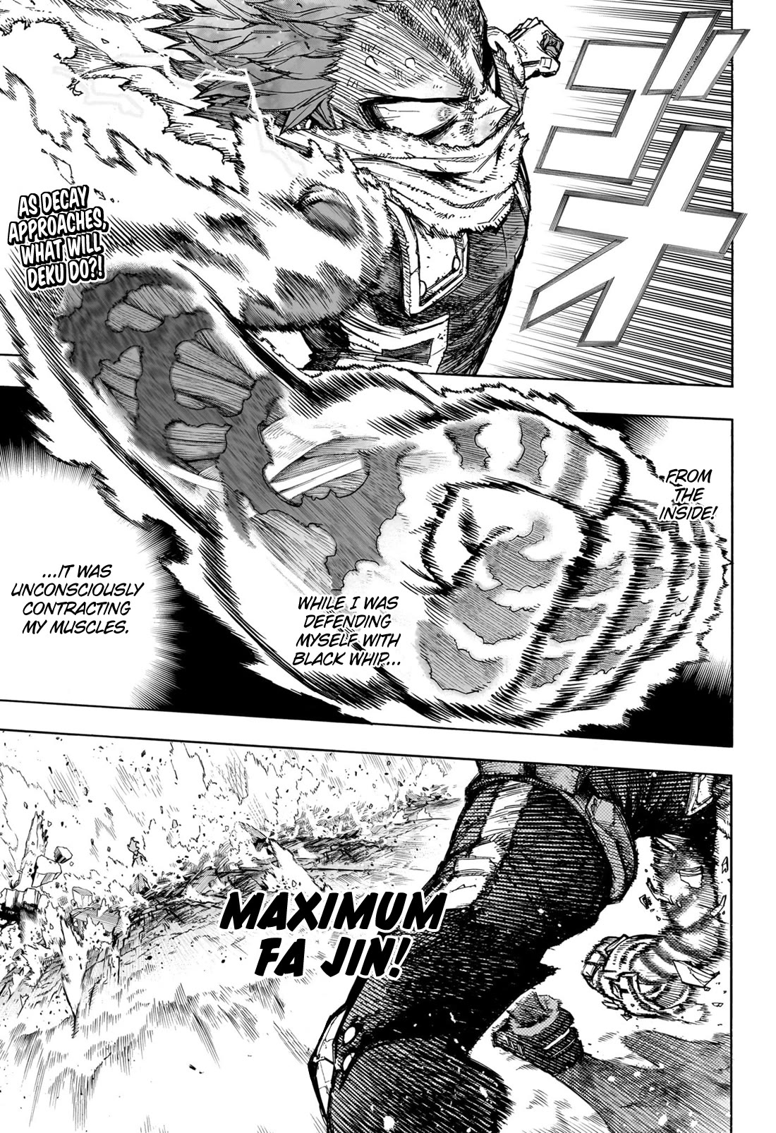 Boku no Hero Academia Chapter 412 page 1 - Chapter 412: History’s Craziest Hero