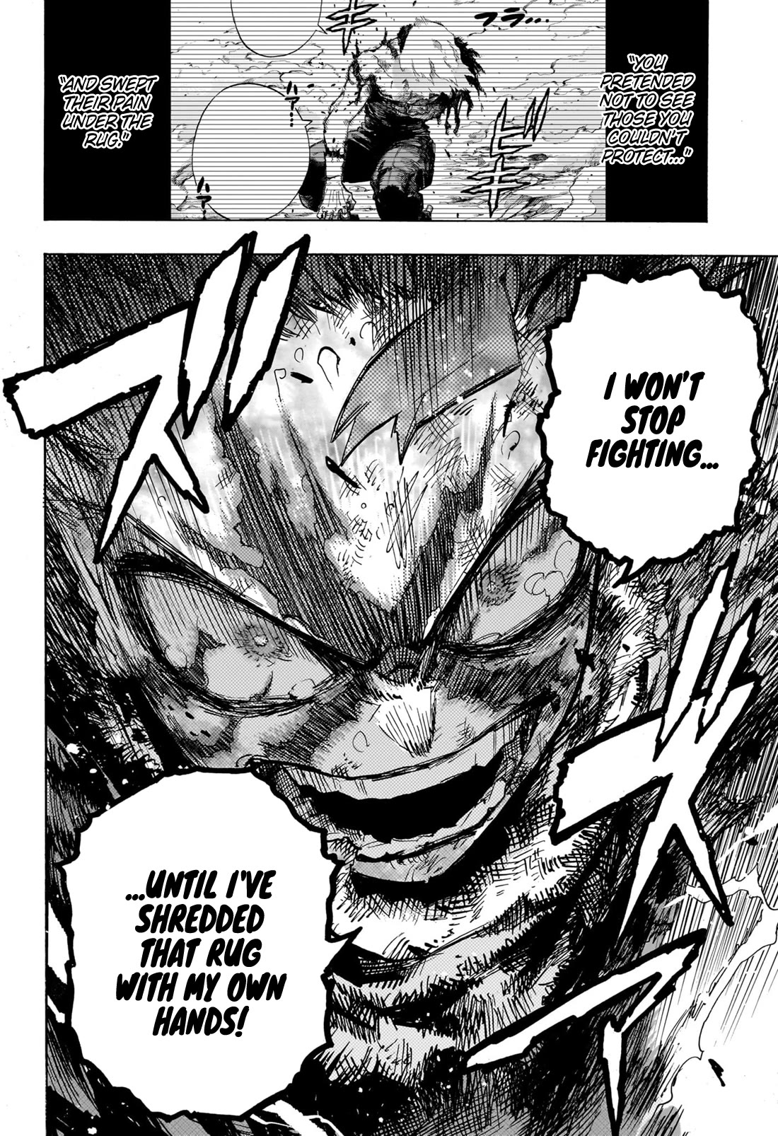 Boku no Hero Academia Chapter 412 page 13 - Chapter 412: History’s Craziest Hero