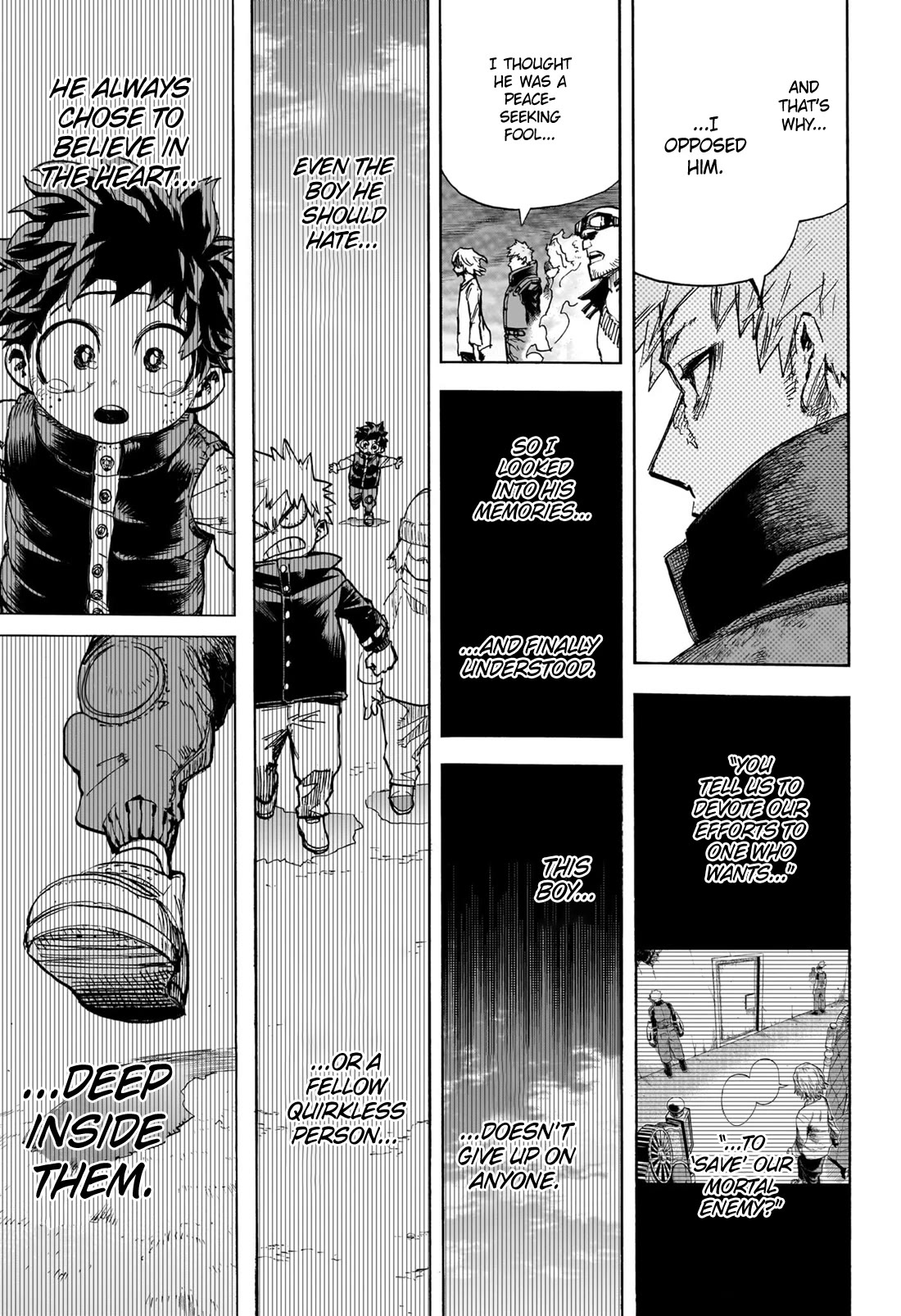 Boku no Hero Academia Chapter 412 page 14 - Chapter 412: History’s Craziest Hero