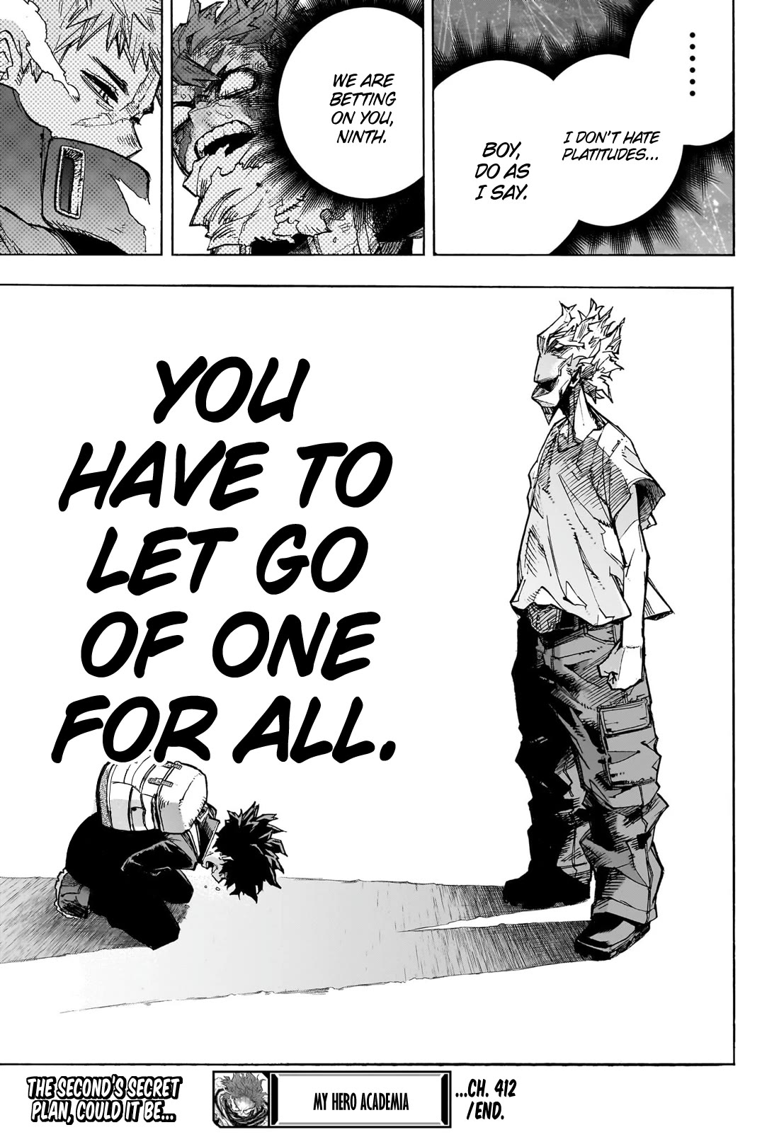 Boku no Hero Academia Chapter 412 page 16 - Chapter 412: History’s Craziest Hero