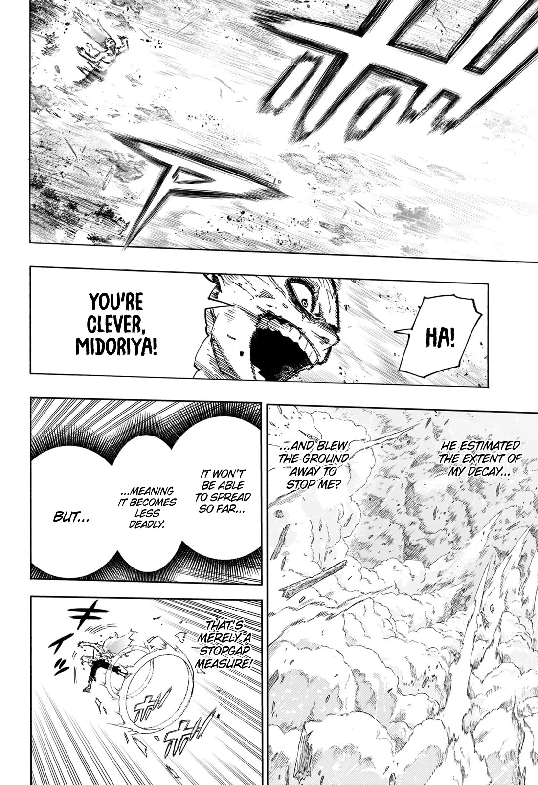 Boku no Hero Academia Chapter 412 page 5 - Chapter 412: History’s Craziest Hero