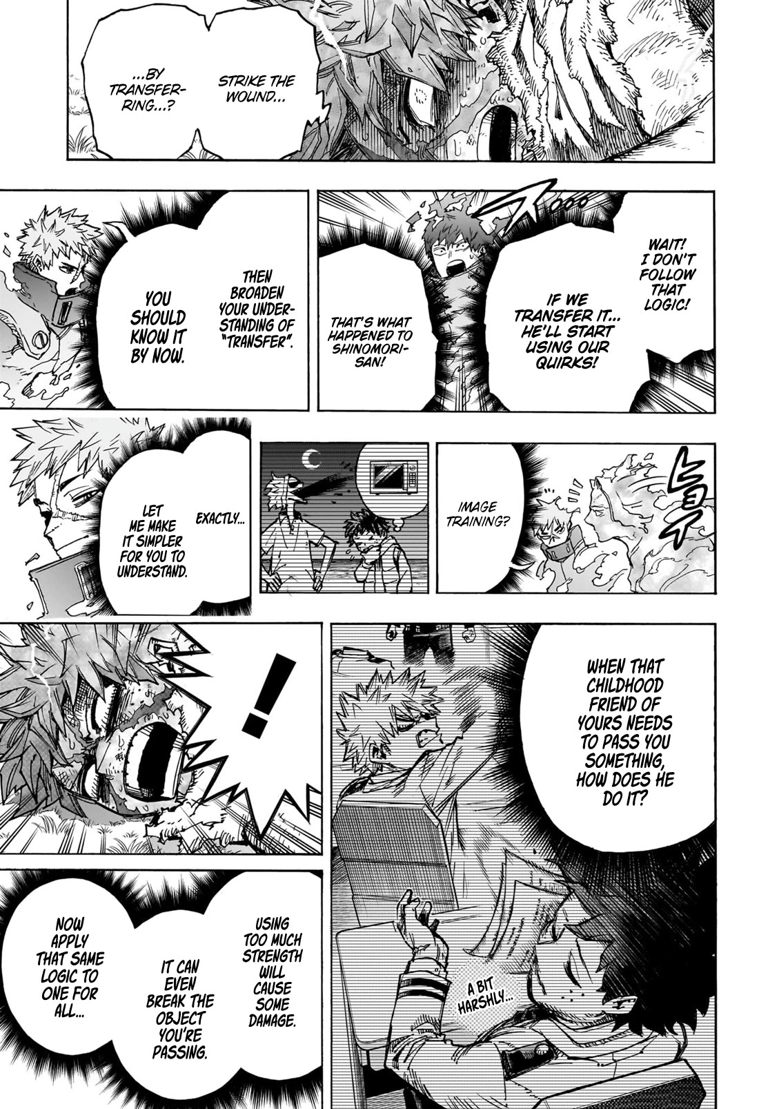 Boku no Hero Academia Chapter 413 page 10 - Chapter 413: Lump of Lead