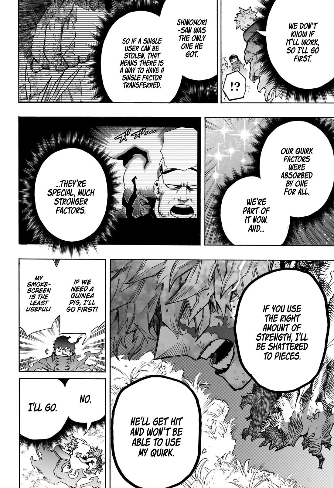 Boku no Hero Academia Chapter 413 page 11 - Chapter 413: Lump of Lead