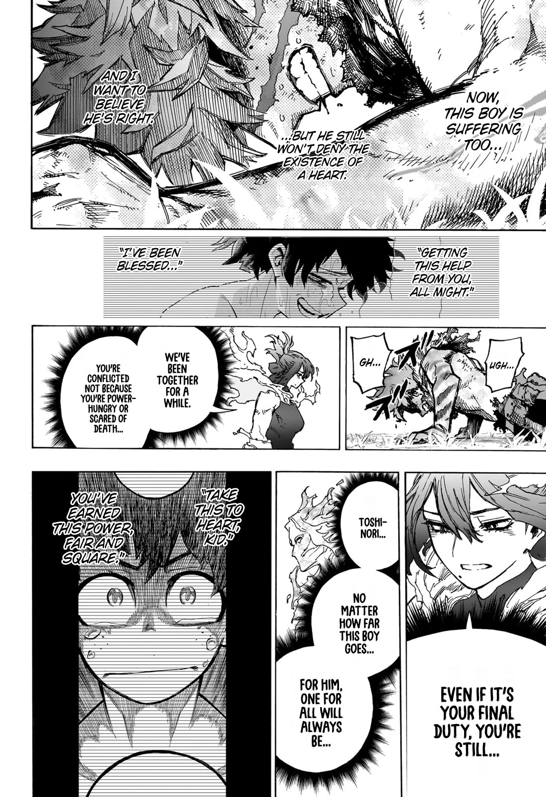 Boku no Hero Academia Chapter 413 page 13 - Chapter 413: Lump of Lead