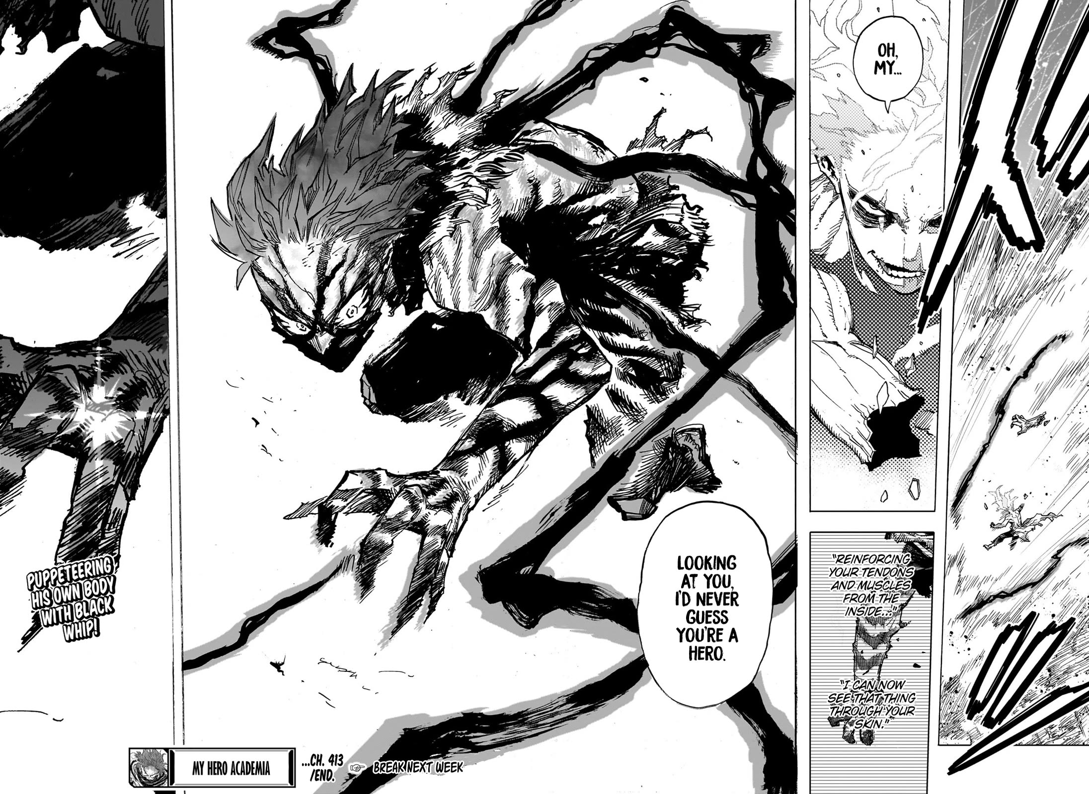 Boku no Hero Academia Chapter 413 page 15 - Chapter 413: Lump of Lead