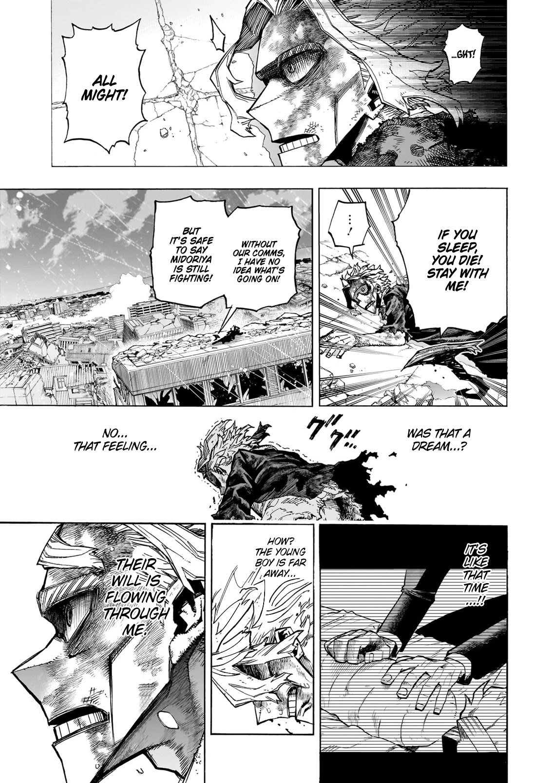 Boku no Hero Academia Chapter 413 page 4 - Chapter 413: Lump of Lead