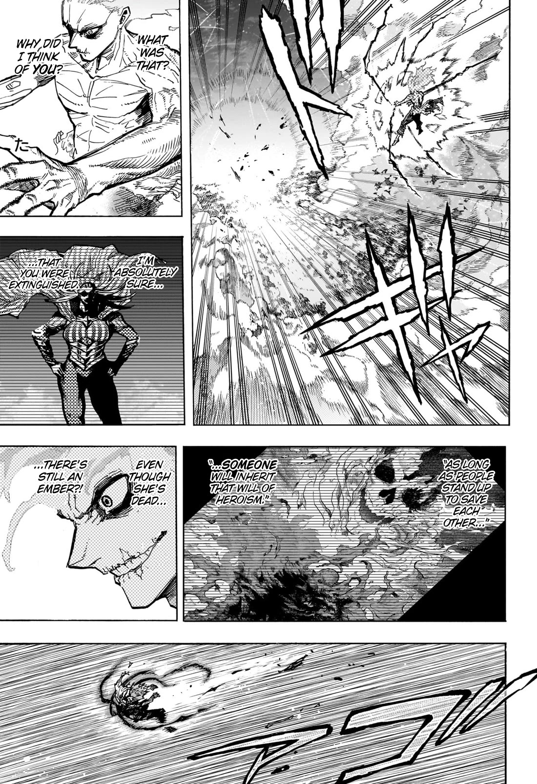 Boku no Hero Academia Chapter 413 page 6 - Chapter 413: Lump of Lead