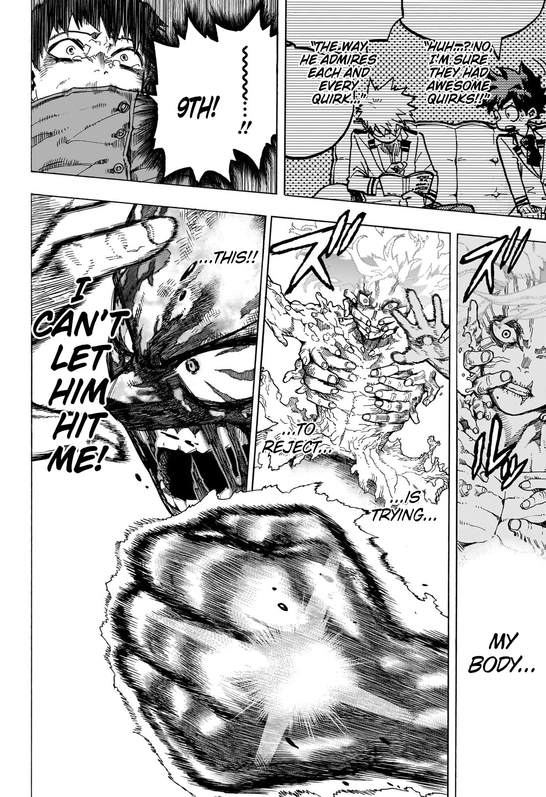 Boku no Hero Academia Chapter 414 page 10 - Chapter 414: Overlay