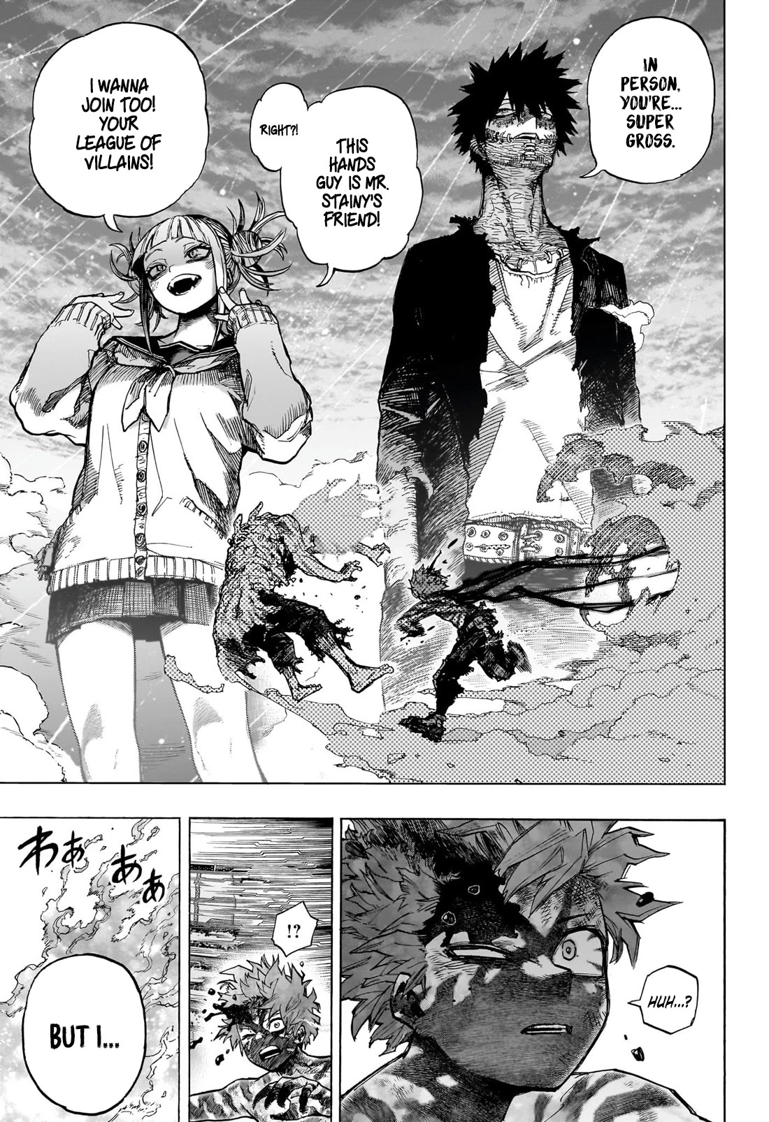Boku no Hero Academia Chapter 414 page 13 - Chapter 414: Overlay