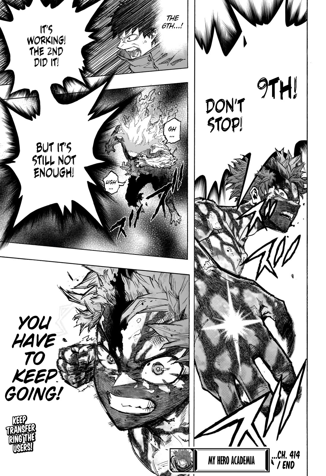 Boku no Hero Academia Chapter 414 page 15 - Chapter 414: Overlay