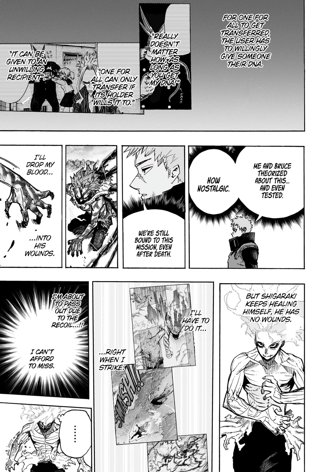 Boku no Hero Academia Chapter 414 page 4 - Chapter 414: Overlay