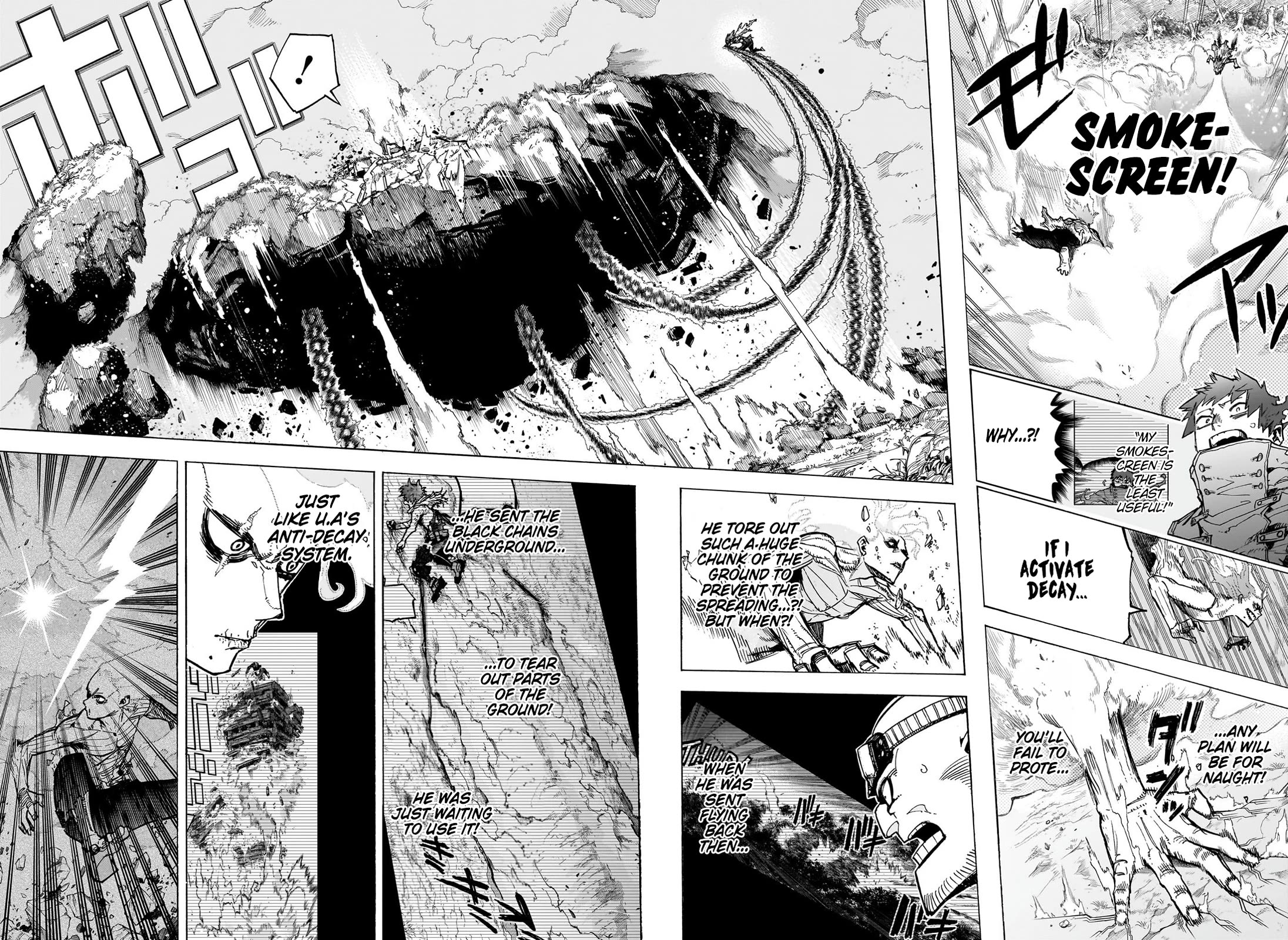 Boku no Hero Academia Chapter 414 page 7 - Chapter 414: Overlay