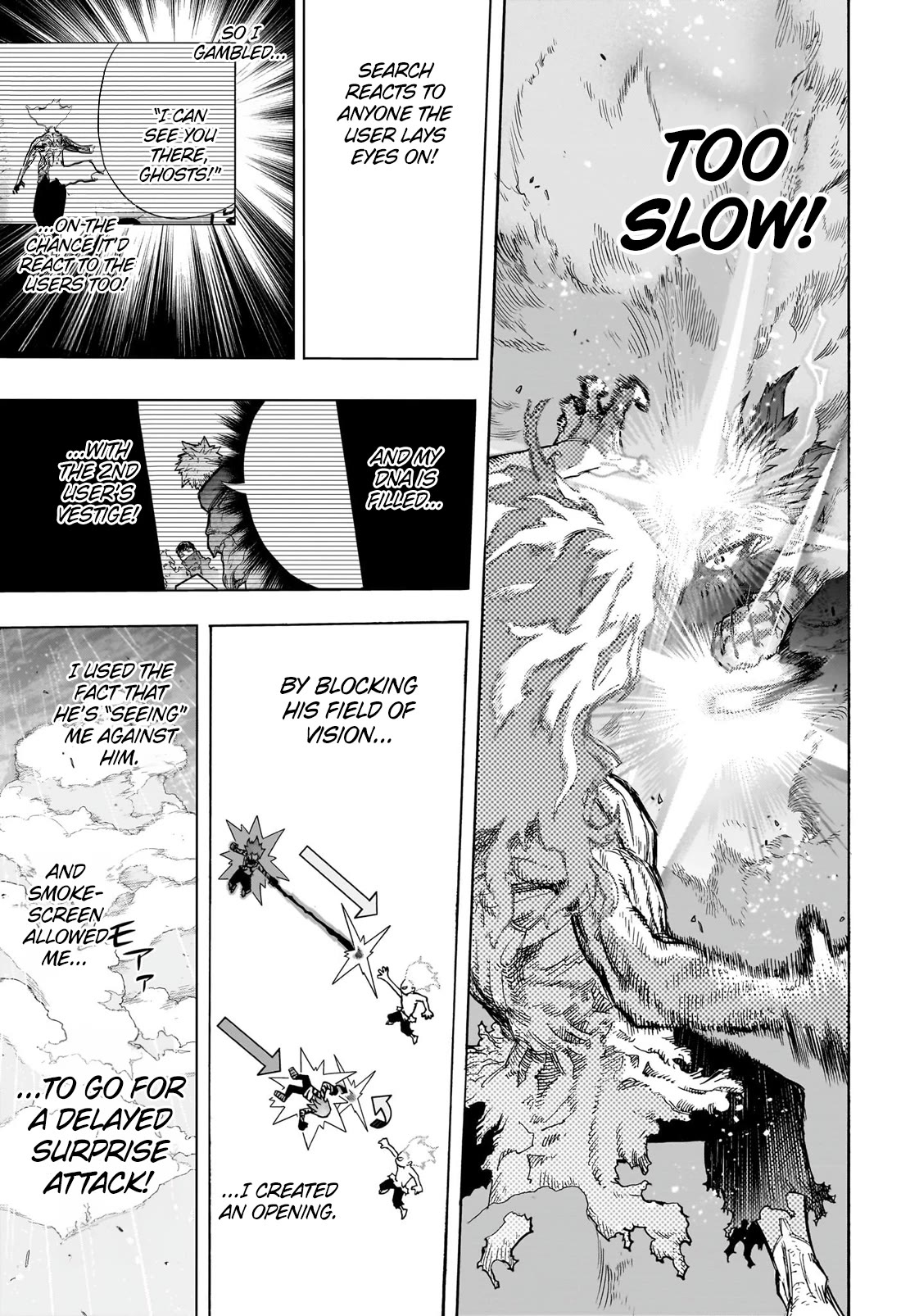 Boku no Hero Academia Chapter 414 page 9 - Chapter 414: Overlay