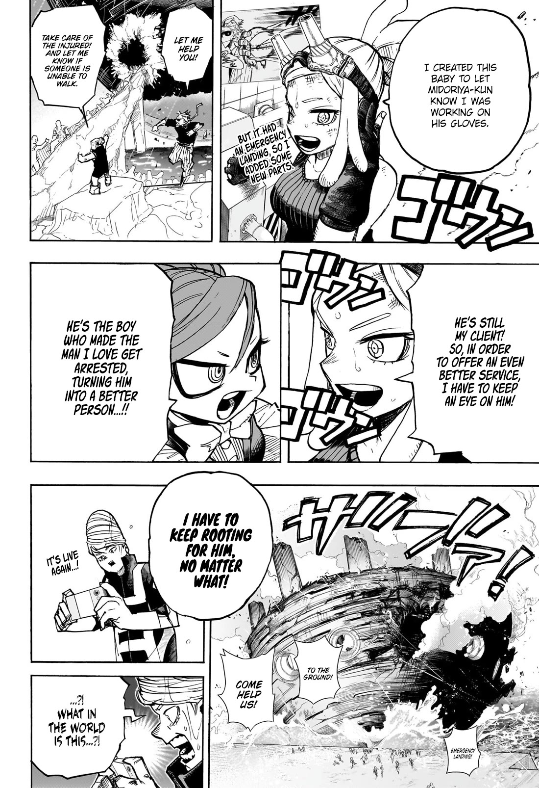 Boku no Hero Academia Chapter 415 page 10 - Chapter 415: Rejection
