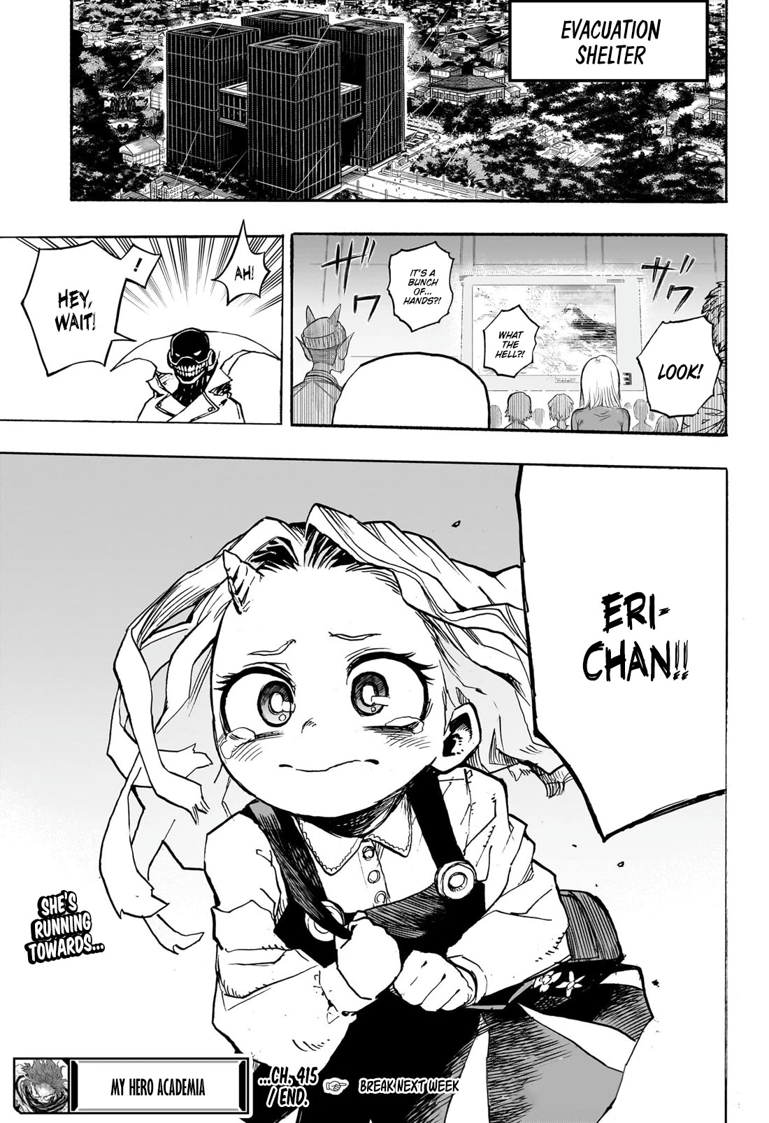 Boku no Hero Academia Chapter 415 page 11 - Chapter 415: Rejection