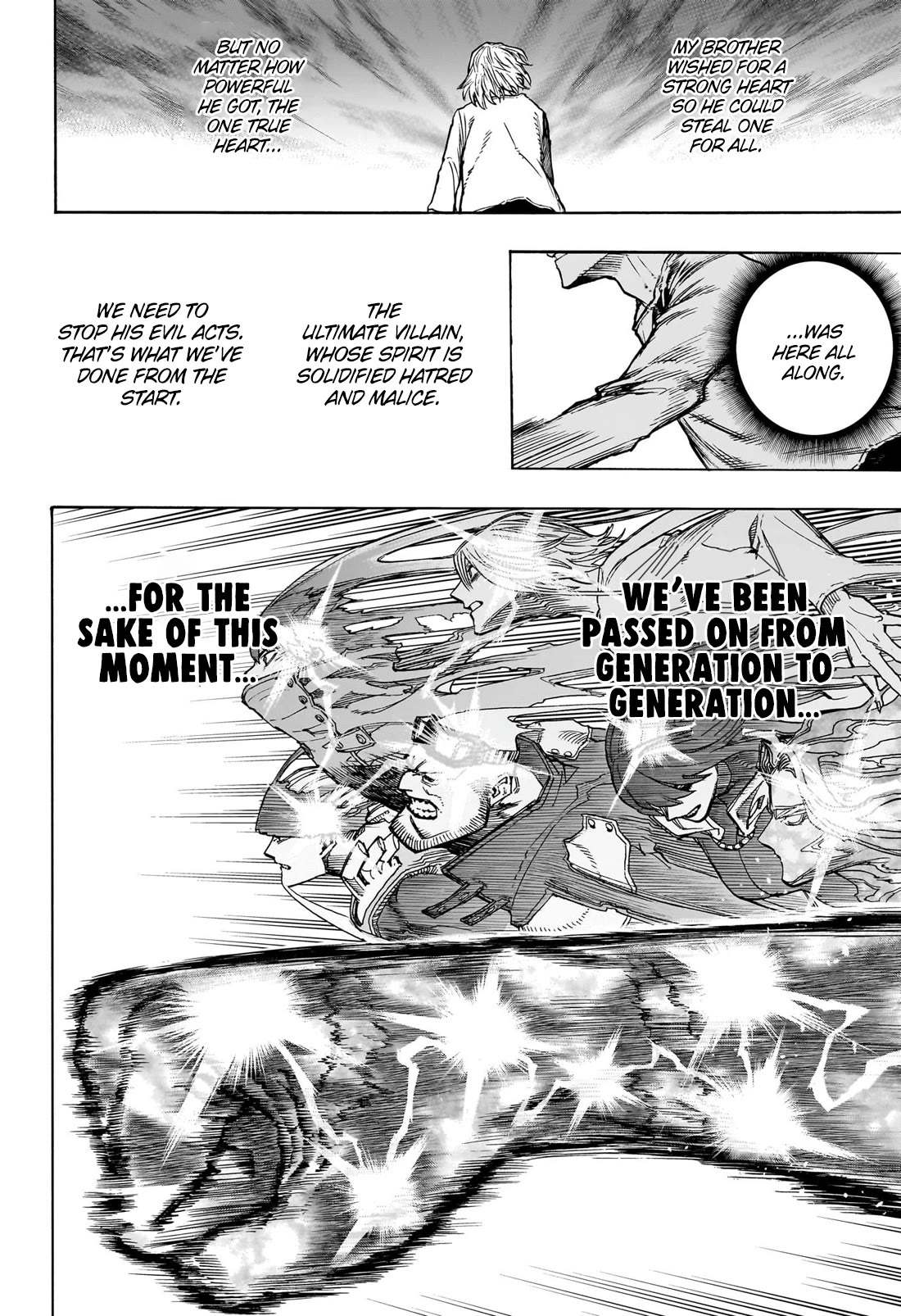 Boku no Hero Academia Chapter 415 page 3 - Chapter 415: Rejection