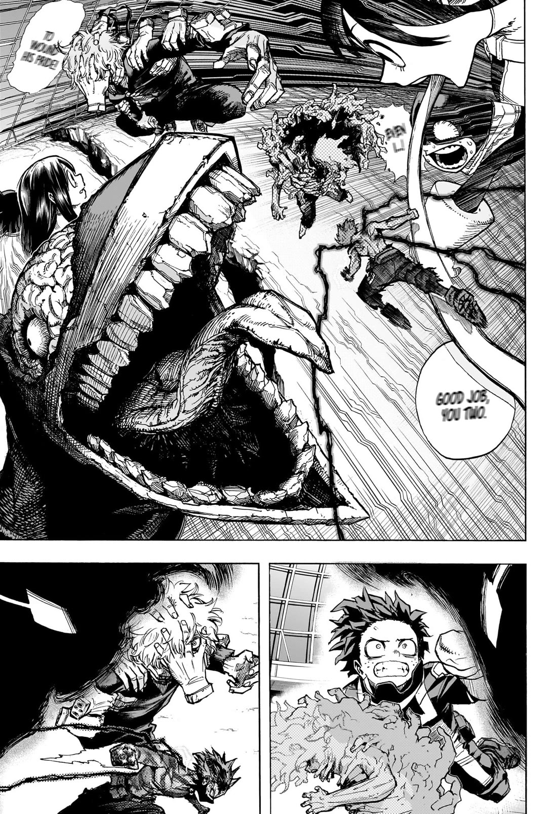 Boku no Hero Academia Chapter 415 page 4 - Chapter 415: Rejection