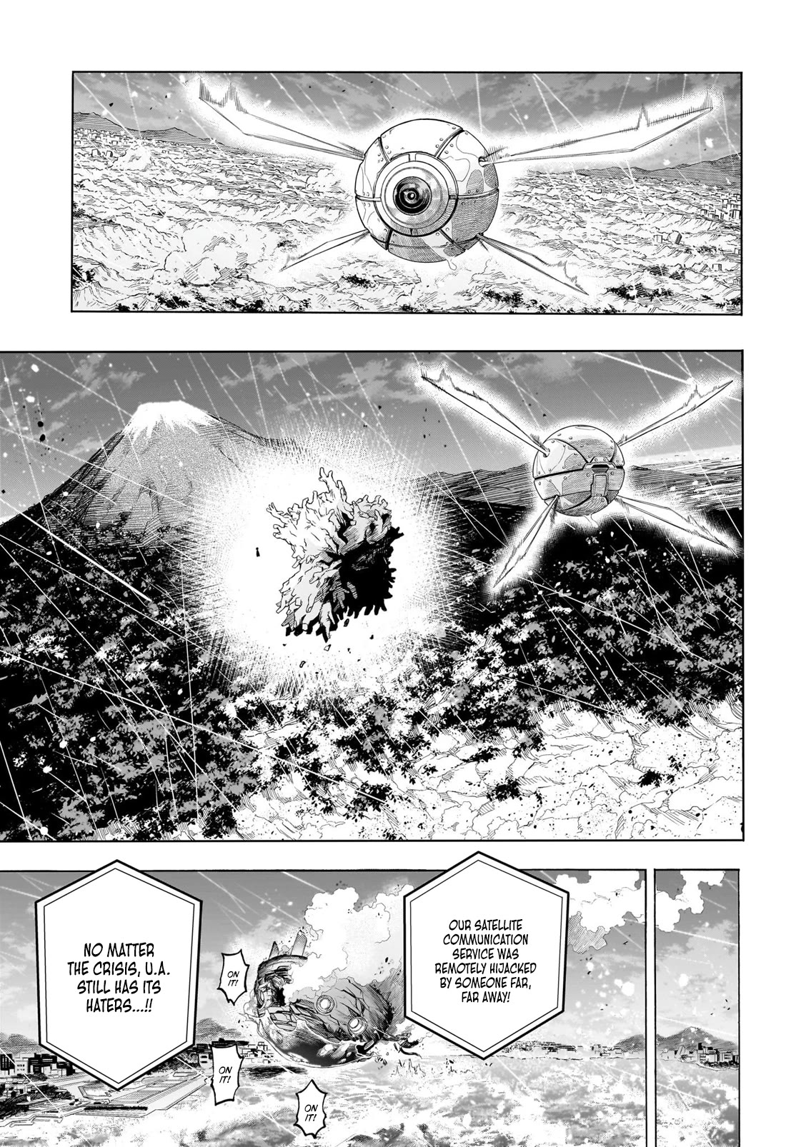 Boku no Hero Academia Chapter 415 page 9 - Chapter 415: Rejection