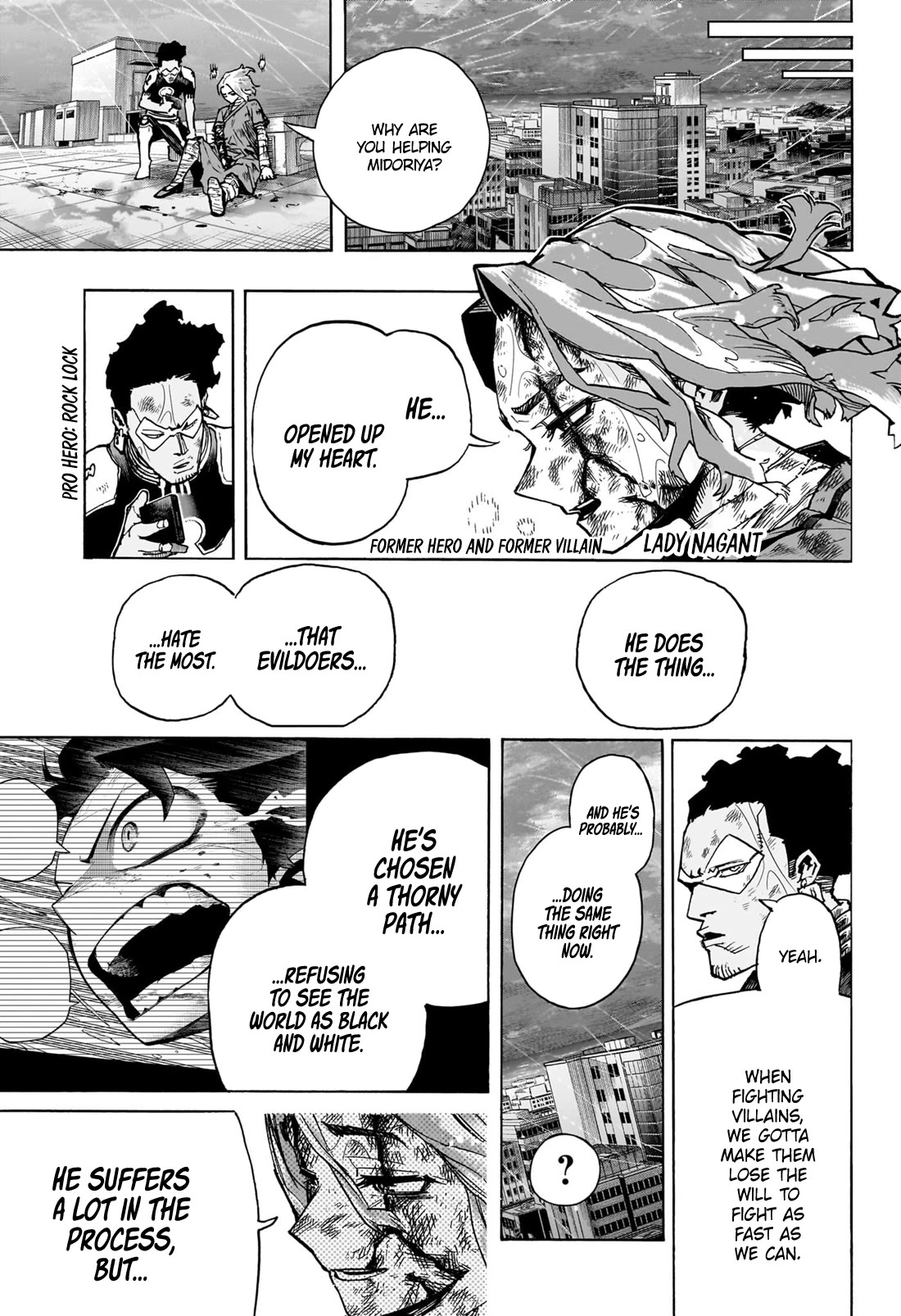 Boku no Hero Academia Chapter 416 page 12 - Chapter 416: Force Your Way Through, Izuku Midoriya!!
