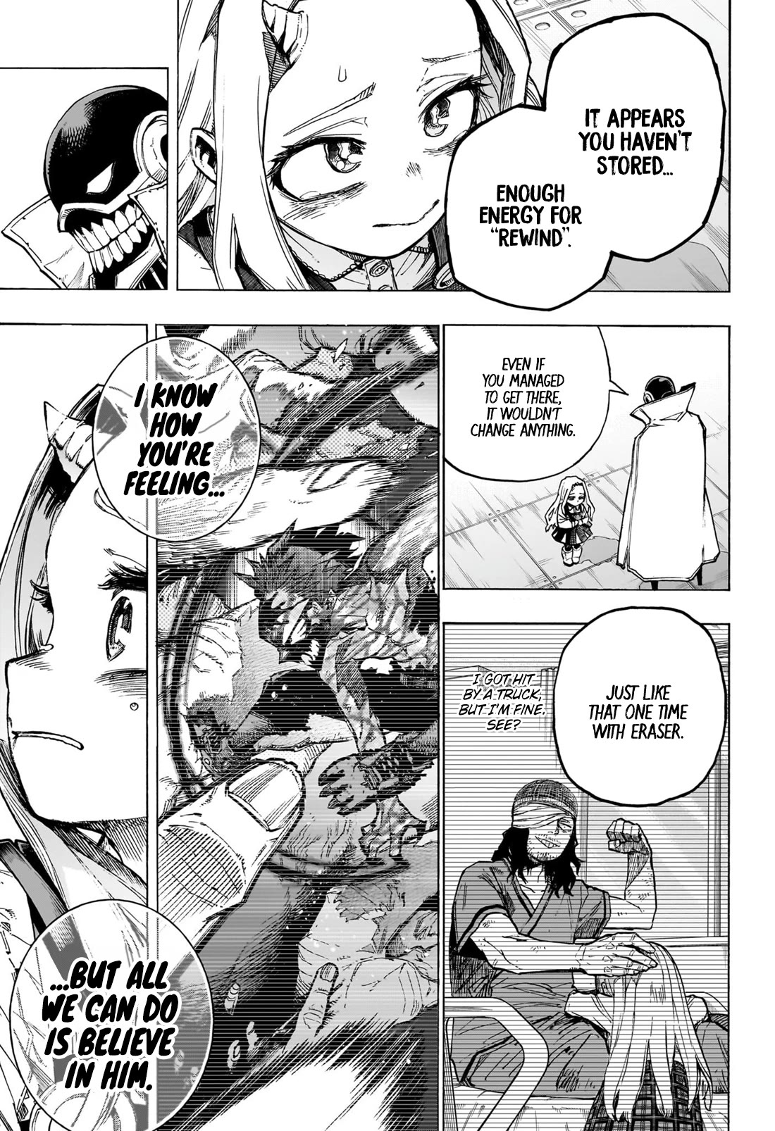 Boku no Hero Academia Chapter 416 page 4 - Chapter 416: Force Your Way Through, Izuku Midoriya!!