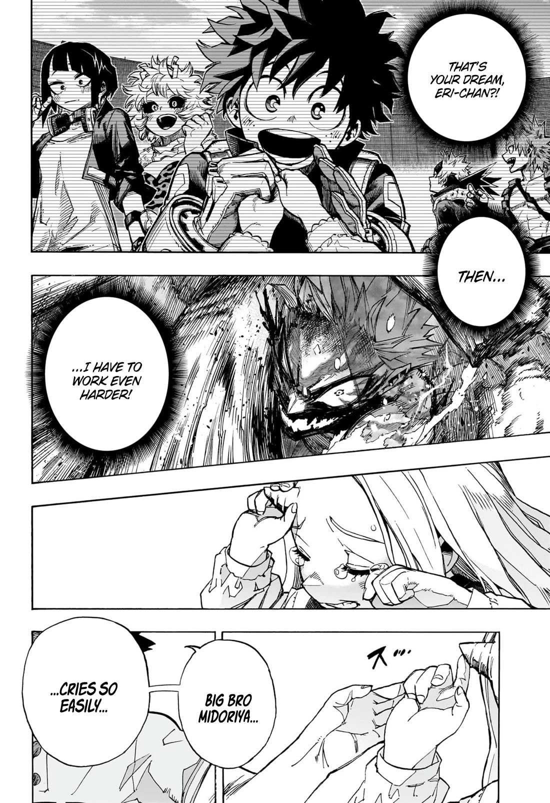 Boku no Hero Academia Chapter 416 page 5 - Chapter 416: Force Your Way Through, Izuku Midoriya!!